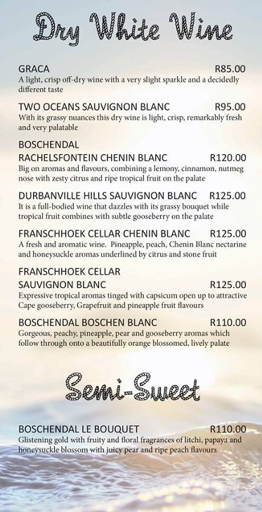 Dry White Wine
